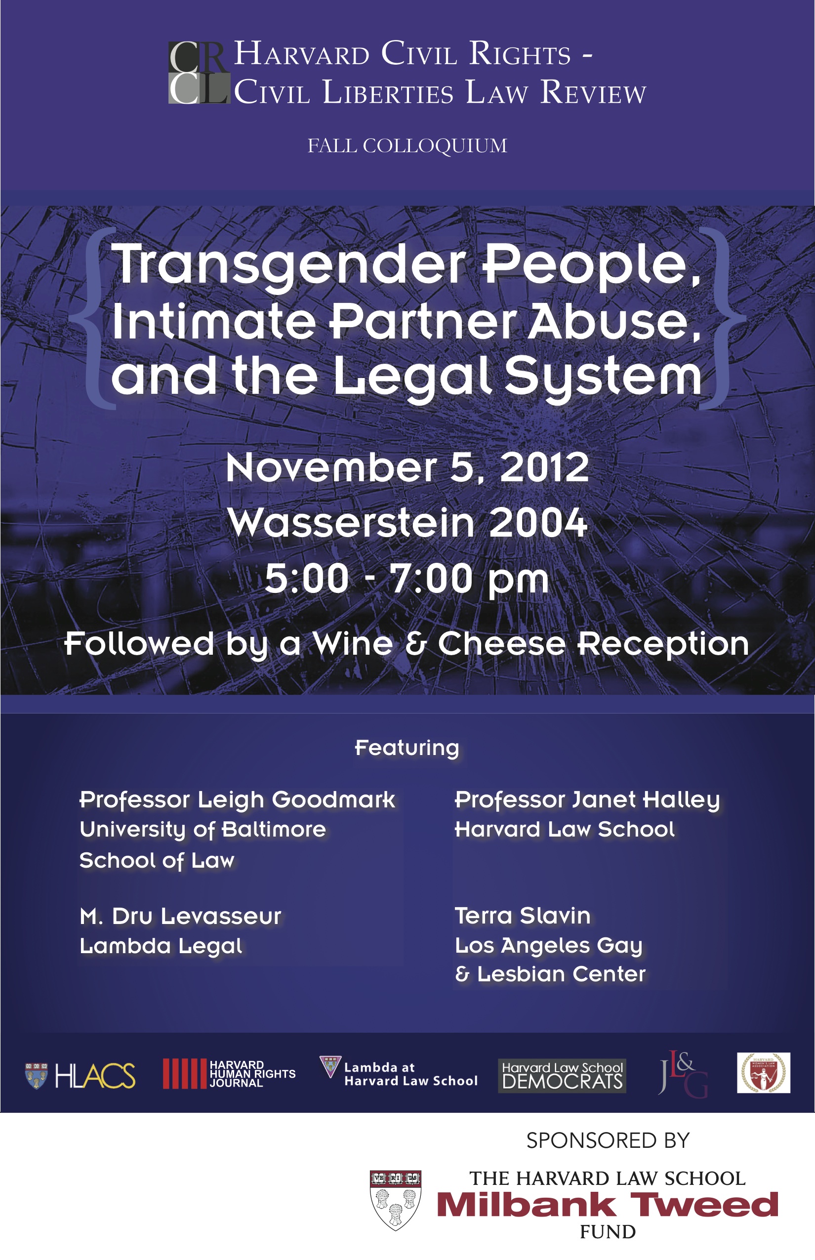 Colloquium: Transgender People, Intimate Partner Abuse, and the Legal System