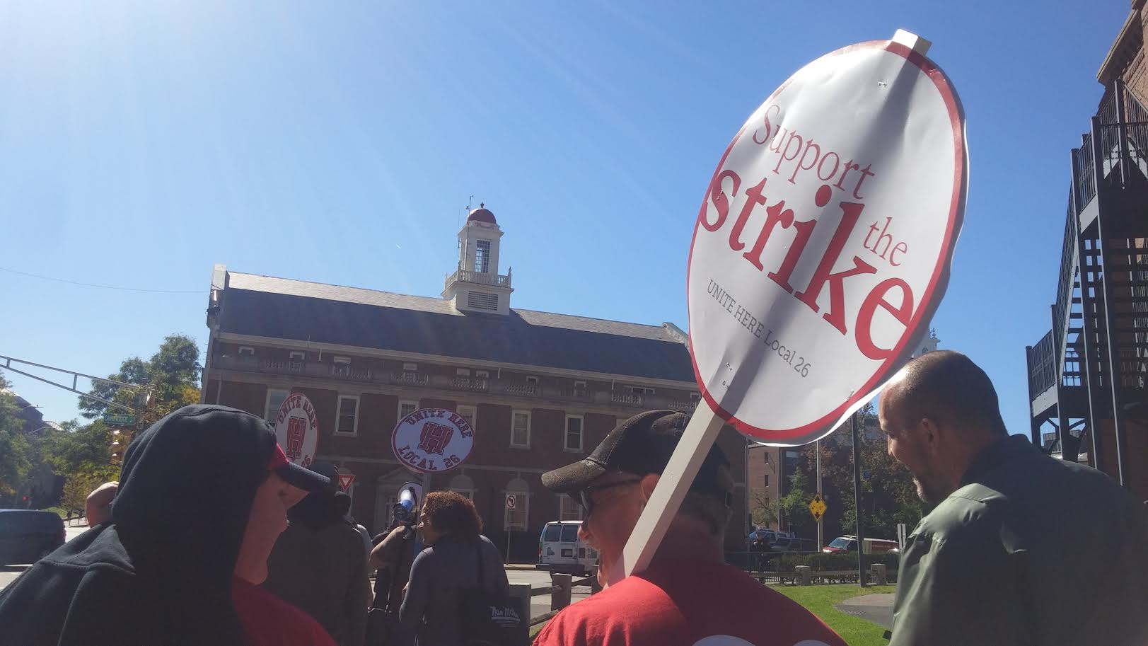 Dining Workers Strike at Harvard University