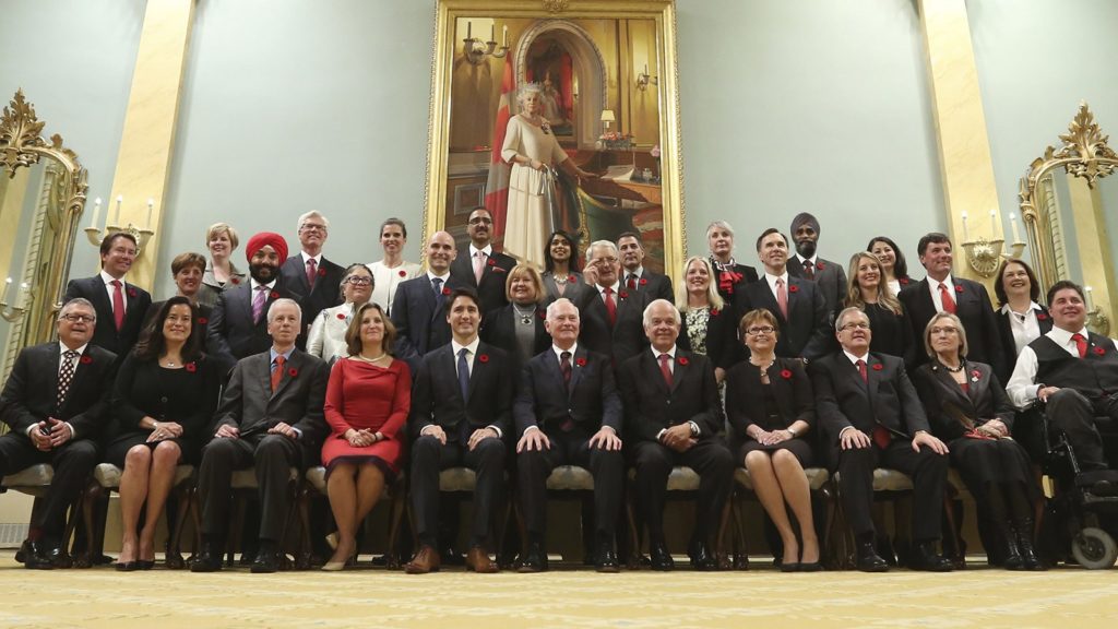 Canada's 2015 cabinet