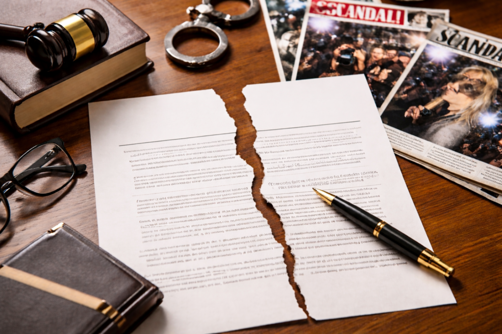 The current image has no alternative text. The file name is: Torn-contract-with-legal-symbols.png